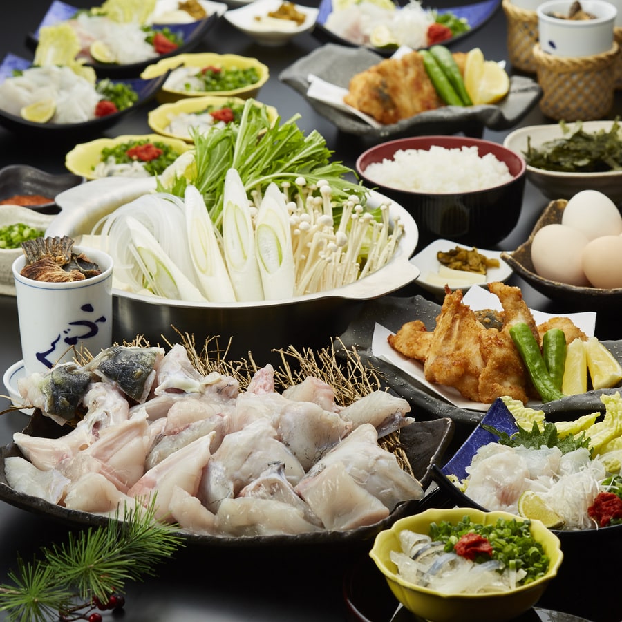 －冬の特別コース＜トラフグづくし＞－